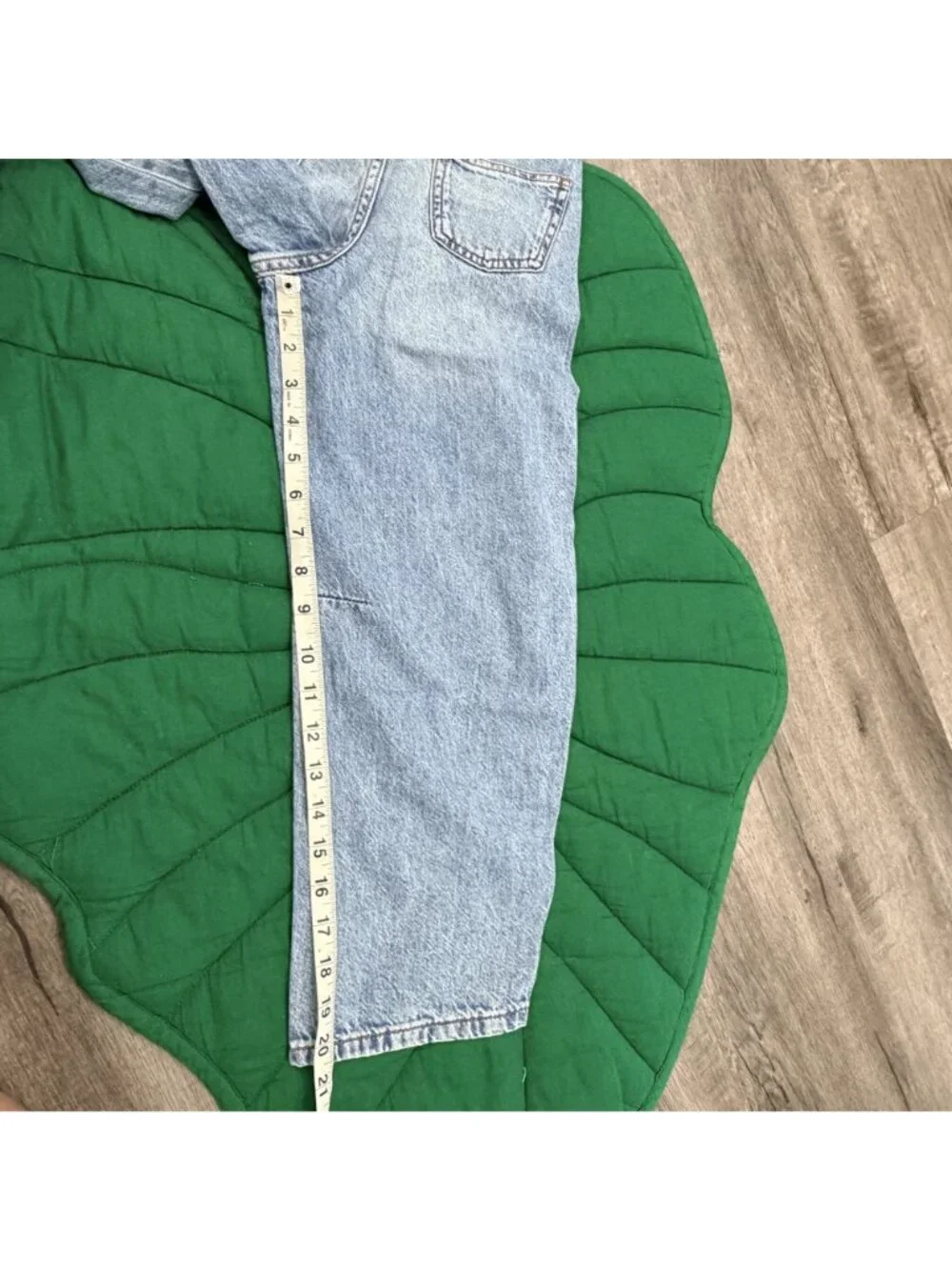 Cotton On Kids Size 7 Unisex Barrel Leg Denim Jeans